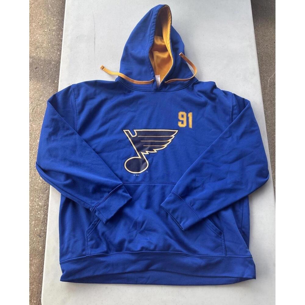 Pro Edge Pullover Hoodie NHL Hockey Jersey St. Louis Blues Vladimir Tarasenko